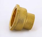 Муфта редукционная латунная Uni-Fitt 1"x3/4" ВР 602G4300