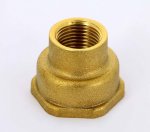 Муфта редукционная латунная Uni-Fitt 1"x3/4" ВР 602G4300