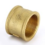 Муфта резьбовая латунная Uni-Fitt 1"1/2 ВР 602G6600