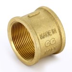 Муфта резьбовая латунная Uni-Fitt 1"1/2 ВР 602G6600