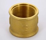 Муфта резьбовая латунная Uni-Fitt 1"1/4 ВР 602G5500