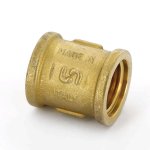 Муфта резьбовая латунная Uni-Fitt 1/2" ВР 602G2200