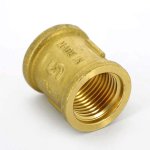 Муфта резьбовая латунная Uni-Fitt 1/2" ВР 602G2200