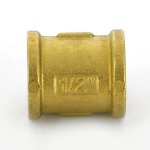 Муфта резьбовая латунная Uni-Fitt 1/2" ВР 602G2200