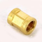 Муфта резьбовая латунная Uni-Fitt 1/4" ВР 602G0000