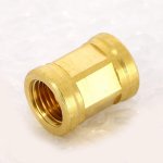Муфта резьбовая латунная Uni-Fitt 1/4" ВР 602G0000