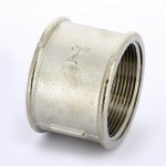 Муфта резьбовая латунная Uni-Fitt 2" ВР никелированная 602N7700
