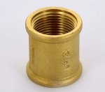Муфта резьбовая латунная Uni-Fitt 3/4" ВР 602G3300