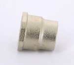 Муфта резьбовая латунная Uni-Fitt 3/4"x1/2" ВР никелированная 602N3200
