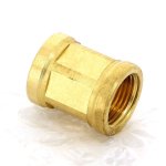 Муфта резьбовая латунная Uni-Fitt 3/8" ВР 602G1100