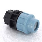 Муфта Unidelta для труб ПНД 20x1/2" ВР 1004020002