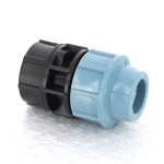 Муфта Unidelta для труб ПНД 25x1" ВР 1004025004