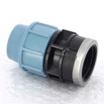 Муфта Unidelta для труб ПНД 32x1"1/4 ВР 1004032005
