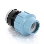 Муфта Unidelta для труб ПНД 40x1" ВР1/2 1004040006