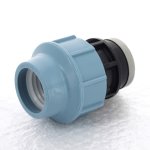 Муфта Unidelta для труб ПНД 50x1"1/2 ВР 1004051006