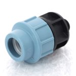 Муфта Unidelta для труб ПНД  25x1/2" НР 1003025002
