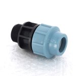 Муфта Unidelta для труб ПНД  25x1" НР 1003025004