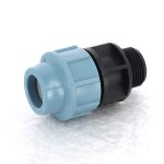 Муфта Unidelta для труб ПНД  25x1" НР 1003025004