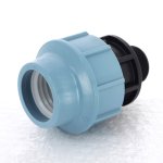 Муфта Unidelta для труб ПНД  50x1"1/4 НР 1003050005