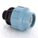 Муфта Unidelta для труб ПНД  50x1"1/4 НР 1003050005