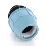 Муфта Unidelta для труб ПНД  63х2" НР 1003064007