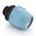 Муфта Unidelta для труб ПНД  63х2" НР 1003064007