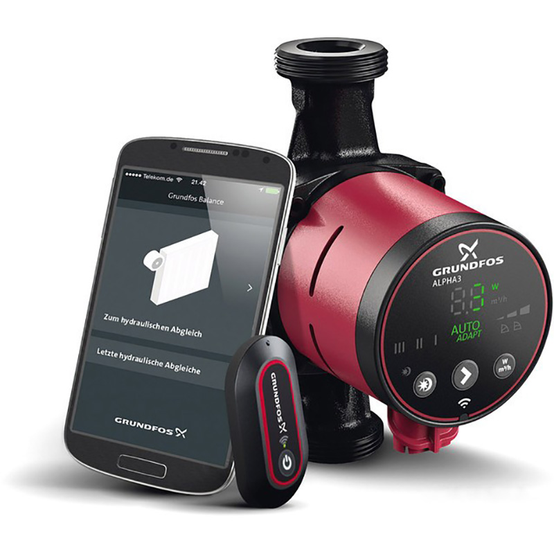 Насос циркуляционный Grundfos ALPHA3 25-80 98890812