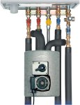 Насосная группа Meibes Thermix  с насосом Grunfos UPS 15-50 МВР с термостатом M27409.2