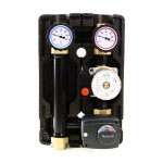 Насосно смесительная группа Uni-Fitt DN25 Grundfos UPSO 25-65 180 с сервоприводом 493G2500