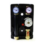Насосно смесительная группа Uni-Fitt DN25 Wilo Star RS 25/6 180 с трёх ходовым клапаном 492W2500.IT