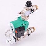 Насосно-смесительная группа UNI-FITT SOLOMIX 1" c насосом Wilo RS 25/6-130 471N1200