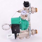 Насосно-смесительная группа UNI-FITT SOLOMIX 1" c насосом Wilo RS 25/6-130 471N1200