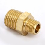 Ниппель переходной бронзовый 1/4"-1/8" НР Viega 441364