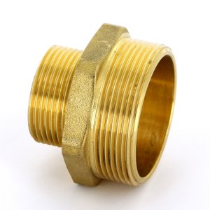 Ниппель редукционный латунный Uni-Fitt 1"1/2x1" НР 600G6400