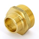 Ниппель редукционный латунный Uni-Fitt 1"1/2x1" НР 600G6400