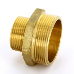 Ниппель редукционный латунный Uni-Fitt 1"1/4x2" НР 600G7500