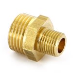 Ниппель редукционный латунный Uni-Fitt 1/2"x1/4" НР 600G2000