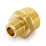 Ниппель редукционный латунный Uni-Fitt 1/2"x1/4" НР 600G2000