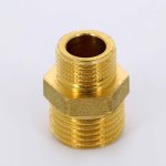 Ниппель редукционный латунный Uni-Fitt 1/2"x3/8" НР 600G2100
