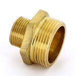 Ниппель редукционный латунный Uni-Fitt 1"x1/2" НР 600G4200