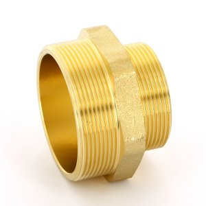 Ниппель редукционный латунный Uni-Fitt 2"1/2x2" НР 600g8700