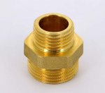 Ниппель редукционный латунный Uni-Fitt 3/4"x1/2" НР 600G3200