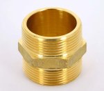 Ниппель резьбовой латунный Uni-Fitt 1"1/2 НР 600G6600