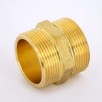 Ниппель резьбовой латунный Uni-Fitt 1"1/2 НР 600G6600