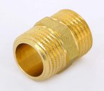 Ниппель резьбовой латунный Uni-Fitt 1/2" НР 600G2200
