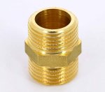 Ниппель резьбовой латунный Uni-Fitt 1/2" НР 600G2200