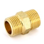 Ниппель резьбовой латунный Uni-Fitt 3/8" НР 600G1100