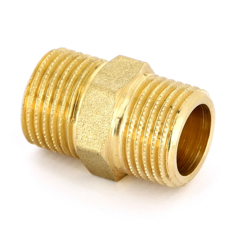 Ниппель резьбовой латунный Uni-Fitt 3/8" НР 600G1100