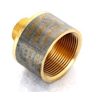 Переход бронзовый 1"1/2 ВР-3/4" НР Viega 650841
