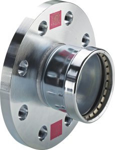 Переход фланец пресс Viega Prestabo XL 65х76.1 оцинкованная сталь SC Contur 598211